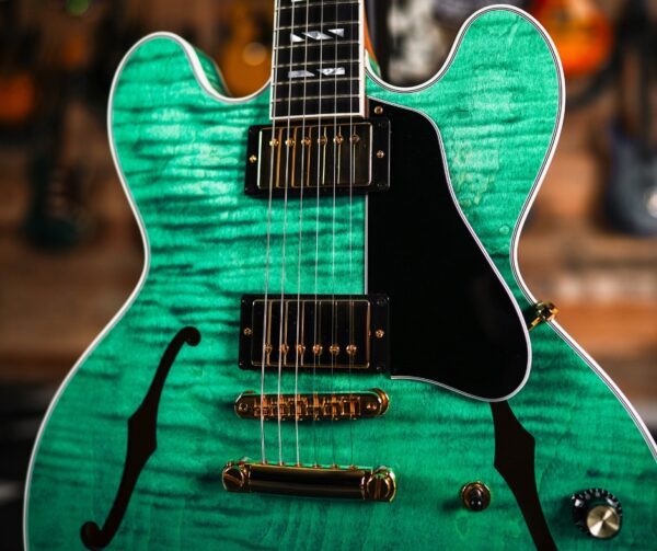 Gibson ES Supreme in Seafoam Green - Image 5