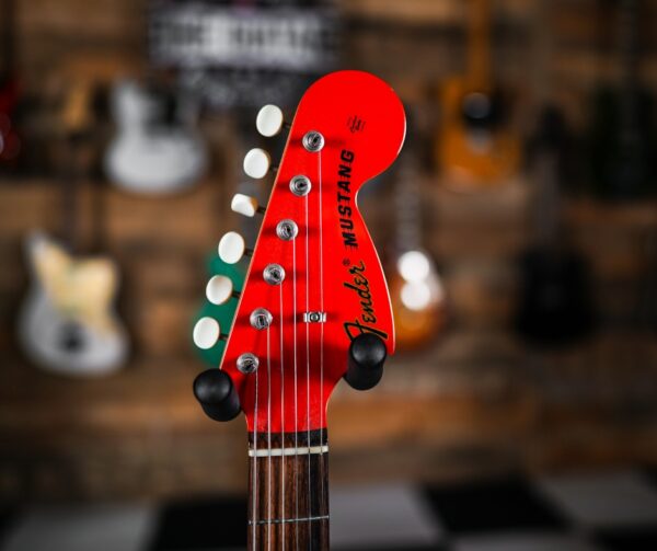 Fender MIJ '73 Reissue Competition Mustang in Fiesta Red - Image 3