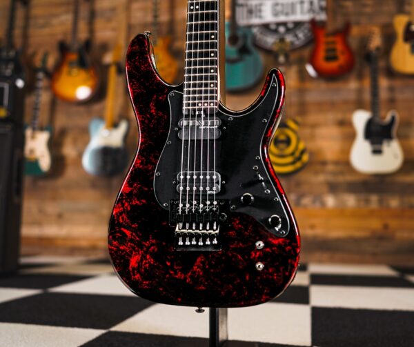 Schecter Sun Valley Super Shredder FR S in Red Reign - Image 2