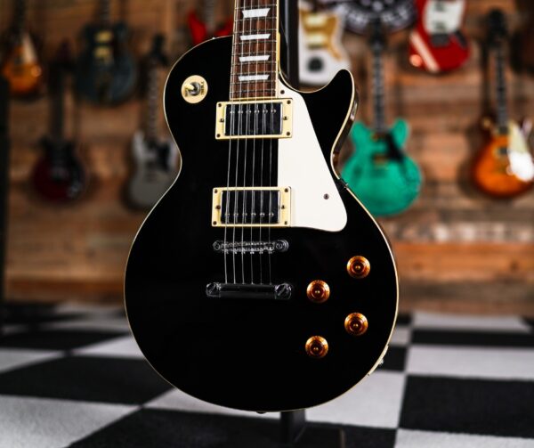 Epiphone Les Paul Standard in Black - Image 2