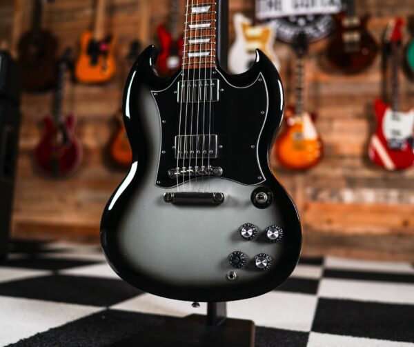 Epiphone Limited Edition SG G400 in Silverburst - Image 2