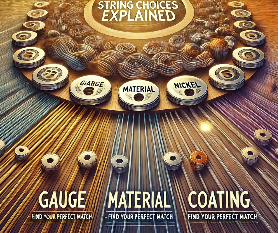 String Choices Explained: Gauge, Material, and Coating – Find Your Perfect Match