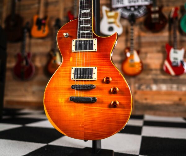 ESP LTD EC-256 Distressed in Honey Burst - Image 2