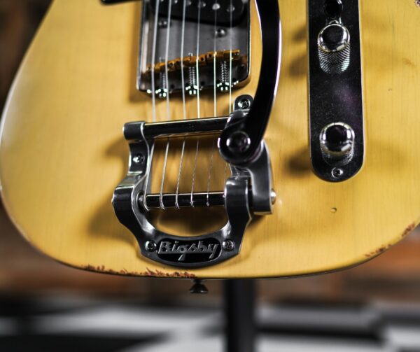 Fender Vintera Road Worn '50s Telecaster in Blonde with Upgrades - Image 3