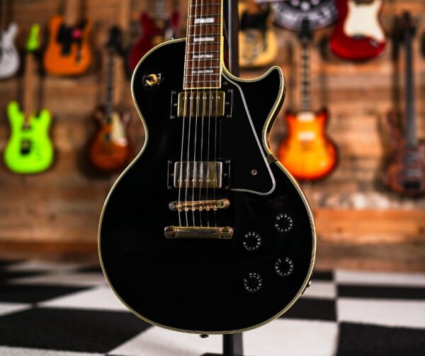 Epiphone 50th Anniversary Les Paul Custom in Ebony - Image 4