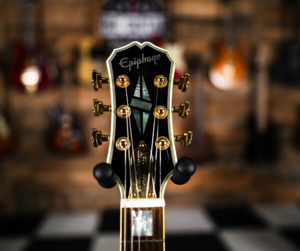 Epiphone 50th Anniversary Les Paul Custom in Ebony - Image 5