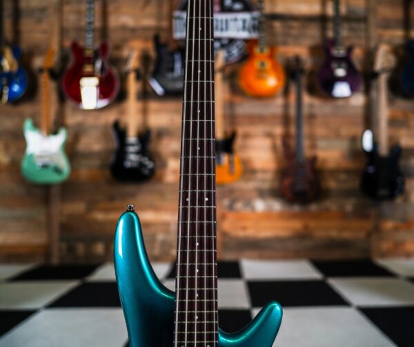 Ibanez SR305E-CUB 5-String Bass in Cerulean Aura Burst - Image 2