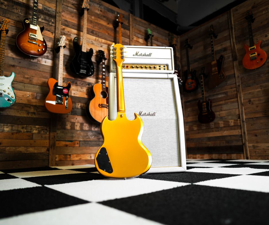 Epiphone SG Traditional Pro in Metallic Gold - The Guitar Marketplace