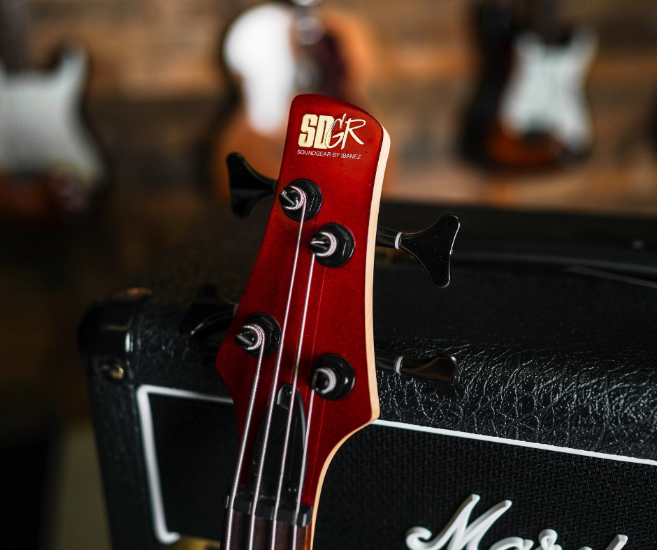 Ibanez SR300E in Candy Apple Red - The Guitar Marketplace