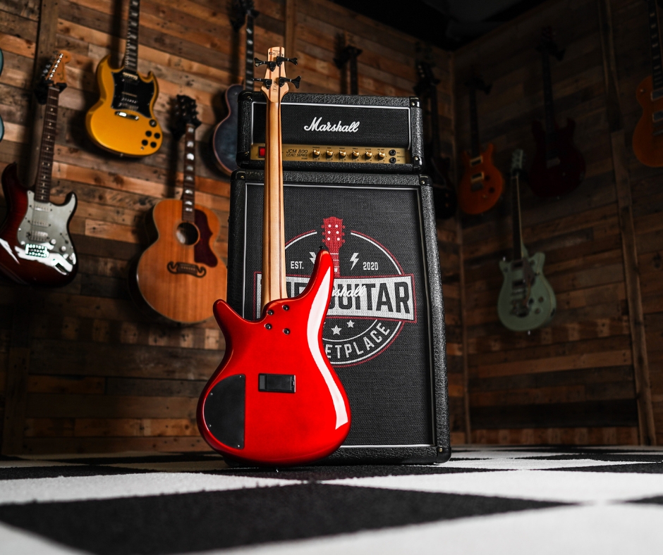 Ibanez SR300E in Candy Apple Red - The Guitar Marketplace