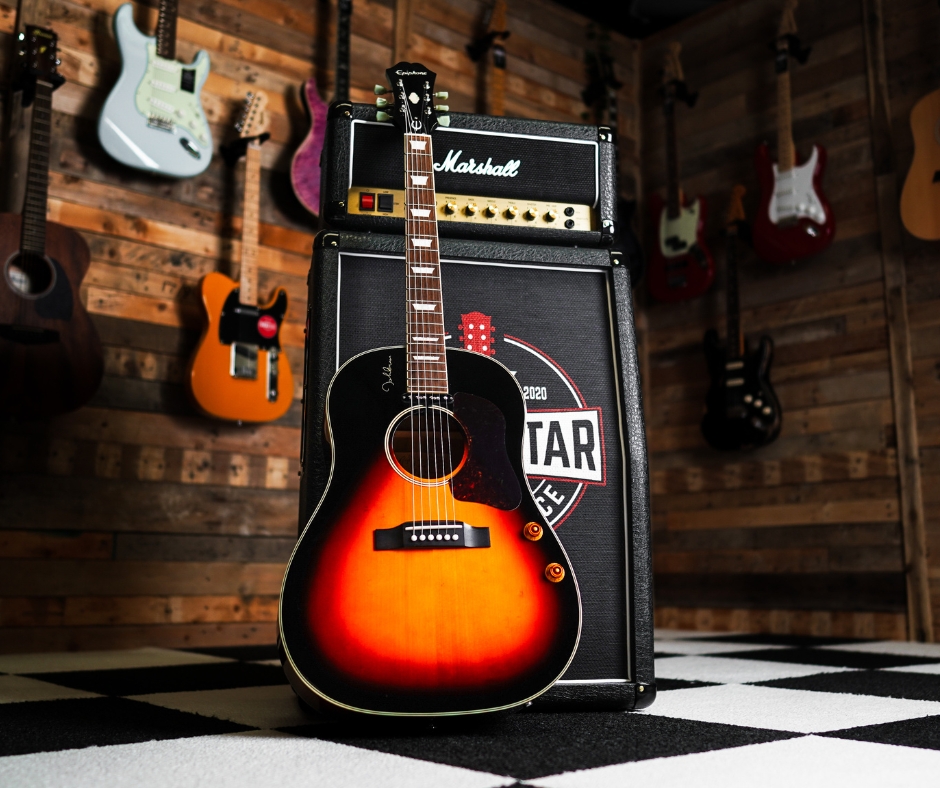 Epiphone EJ-160e John Lennon Signature in Sunburst - The