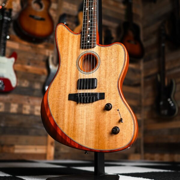 Fender American Acoustasonic Jazzmaster in Natural