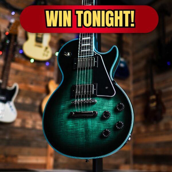 Epiphone Limited Edition Les Paul Custom Widow In Indigo Burst