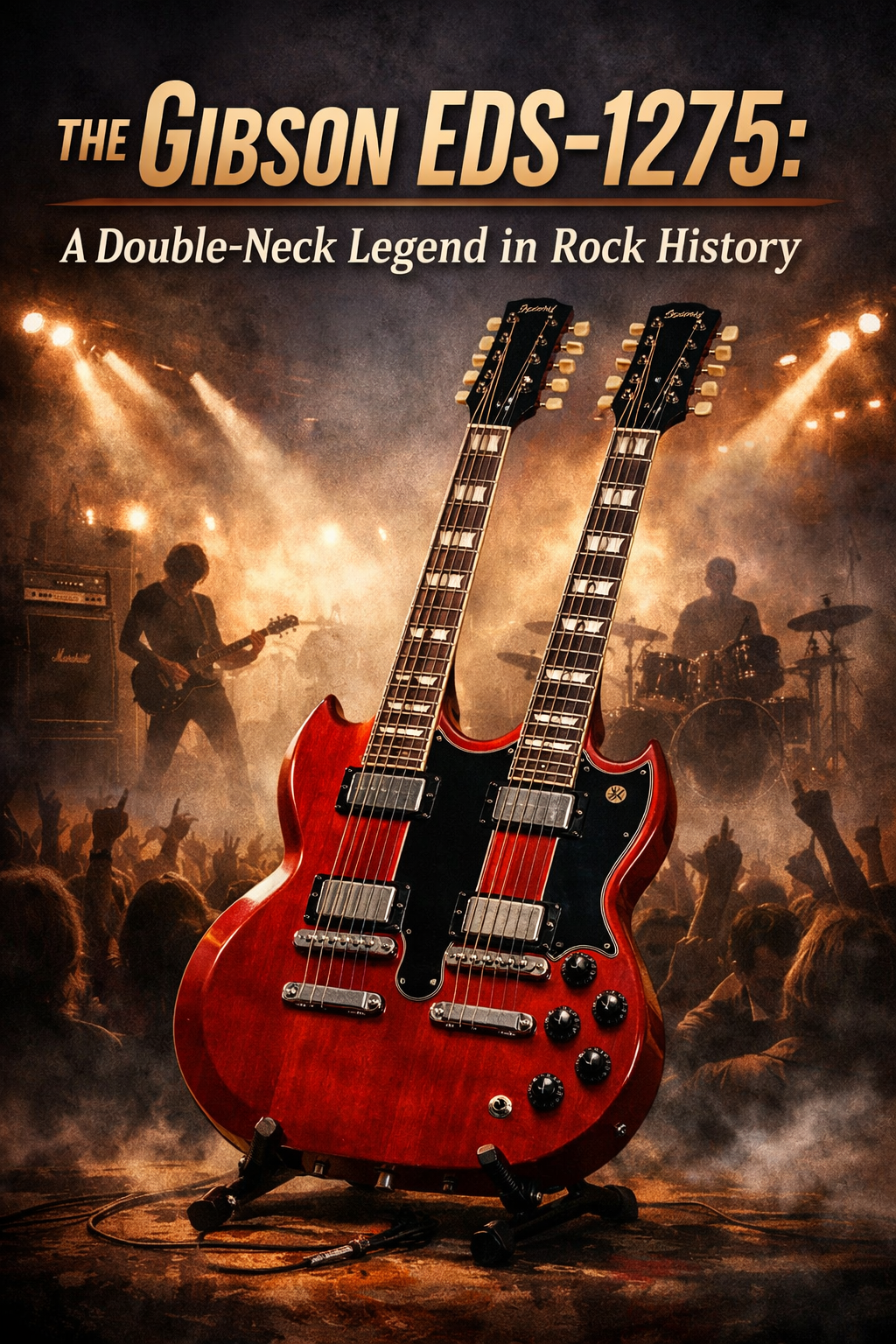 The Gibson EDS-1275: A Double-Neck Legend in Rock History - The