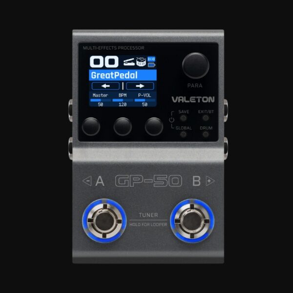 Valeton GP-50 Multi-FX, Amp Modeller & IR Loader Pedal