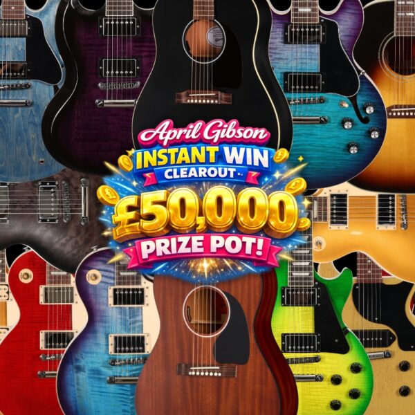 April Gibson Instant Win Clearout - £50,000 Prize Pot! (Buy 4 Tickets, Get 1 FREE)