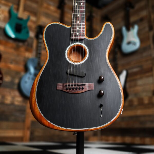 Fender Acoustasonic Player Telecaster in Brushed Black
