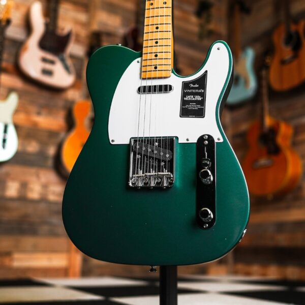 Fender Vintera III Late ’50s Telecaster in Sherwood Green Metallic