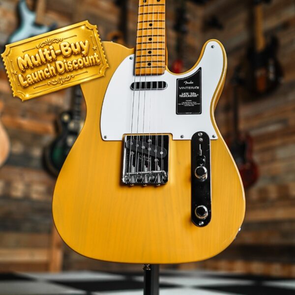 Fender Vintera III Late '50s Telecaster In Butterscotch Blonde