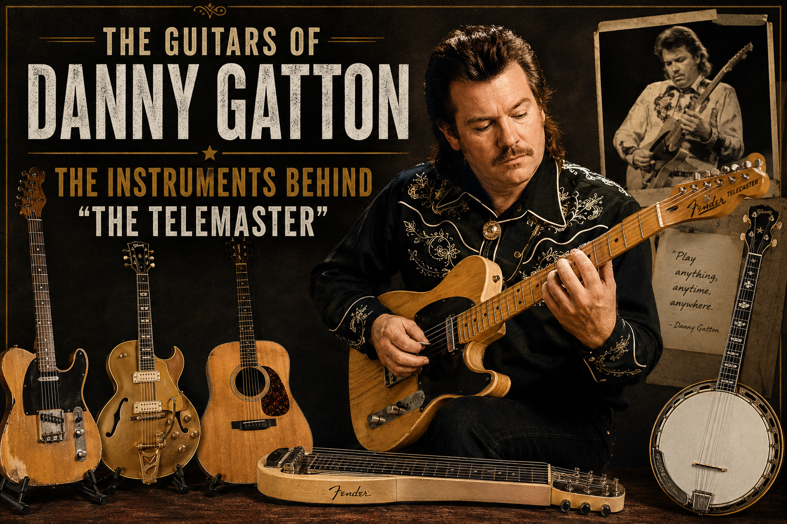 The Guitars of Danny Gatton: The Instruments Behind “The