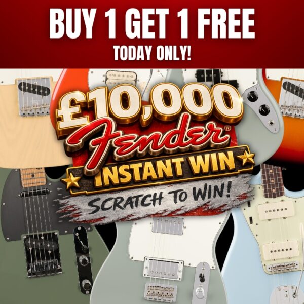 £10,000 Fender Instant Win - Scratch to Win!