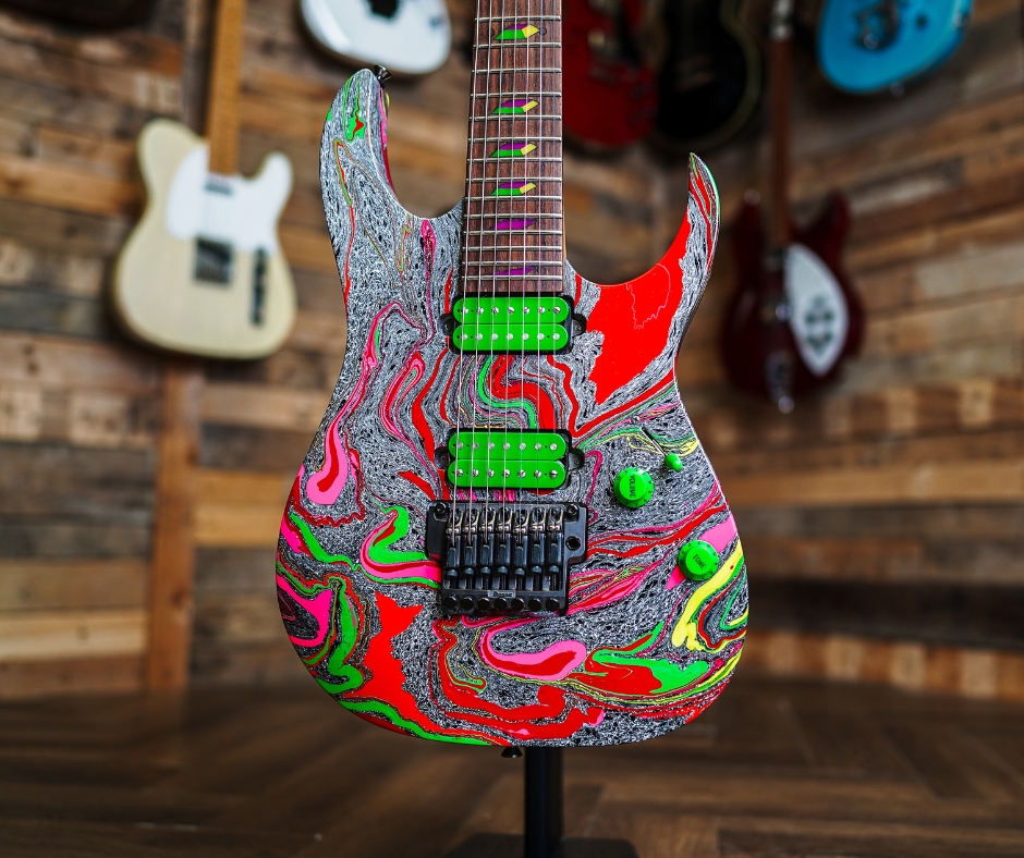 Ibanez RG1527 J Craft Lizard Skin Swirl 7 String