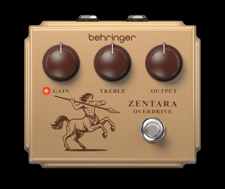 Behringer Zentara Overdrive Pedal Free App-Exclusive Giveaway