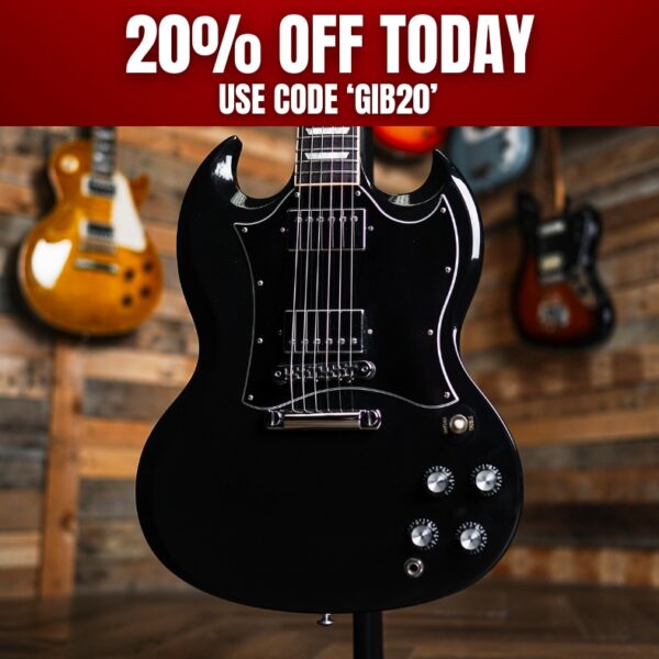 Gibson SG Standard in Ebony