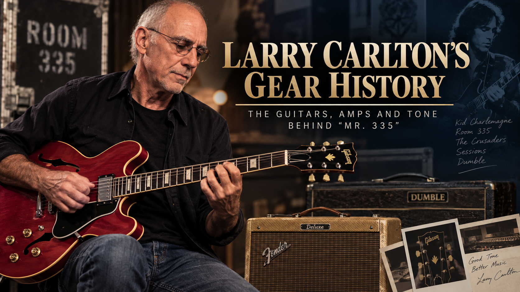 Larry Carlton's Gear History: The Guitars, Amps and Tone Behind